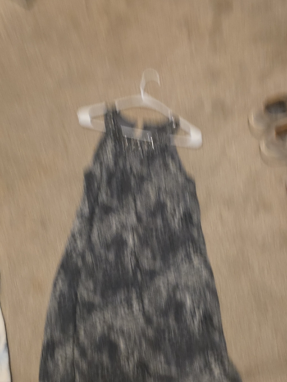 White House Black Market Black Midi Dress